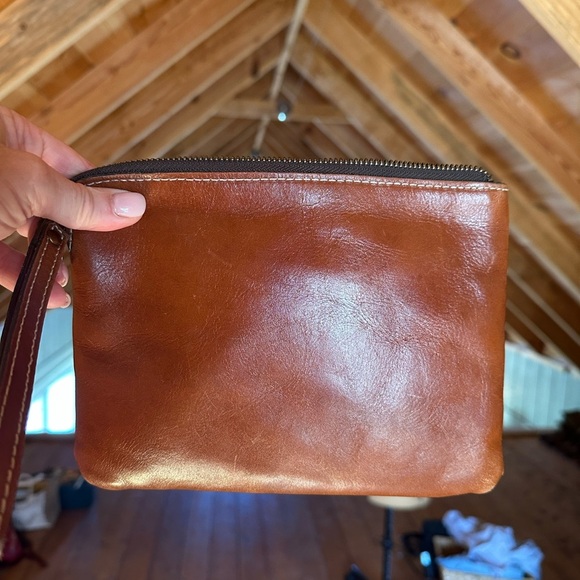 Patricia Nash clutch wristlet. Patricia Nash leather bag. Boho clutch - Picture 5 of 7